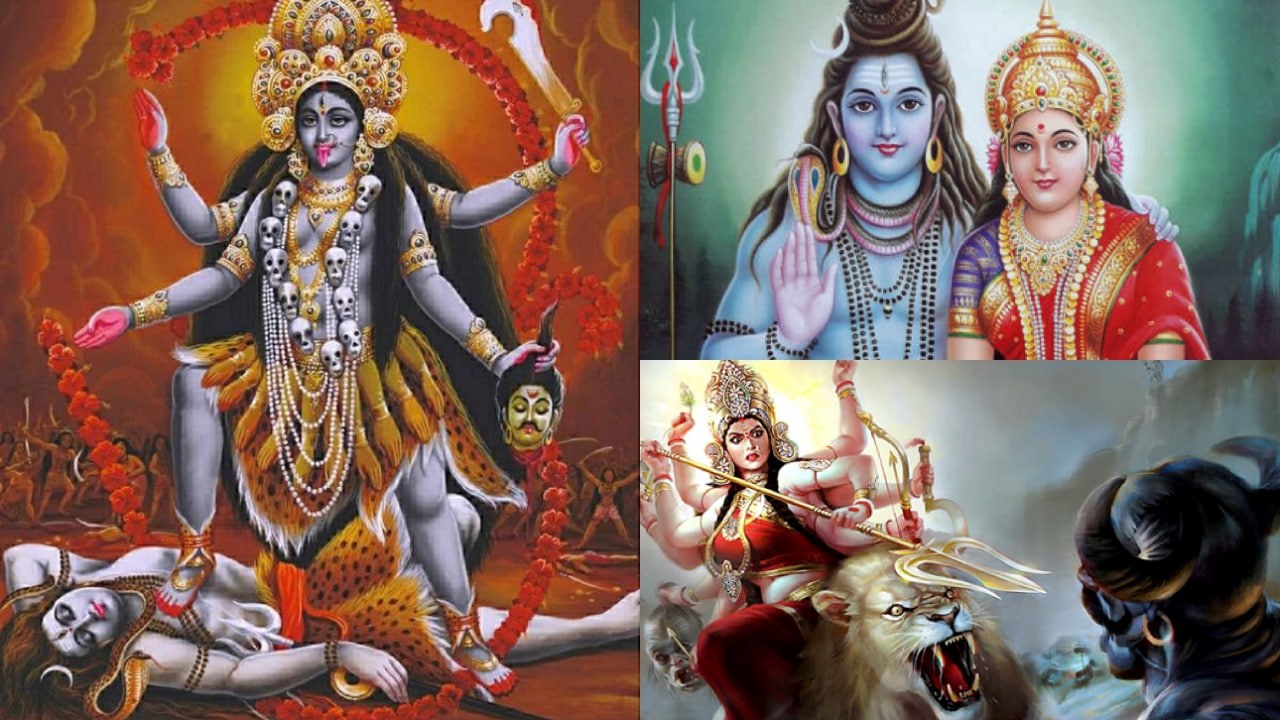 parvati durga kali goddess